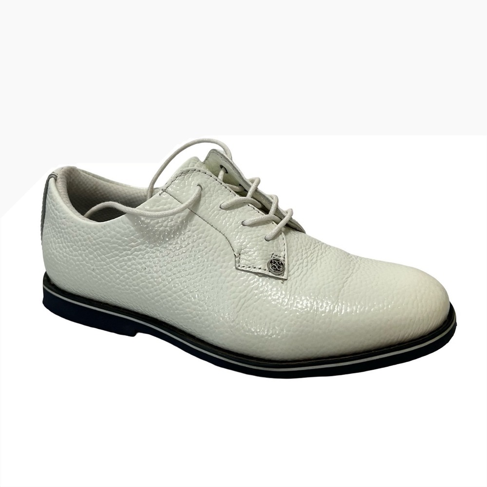 G/FORE Disruptor Golf Shoes Womens 7 Snow White Leather G4LC0EF02